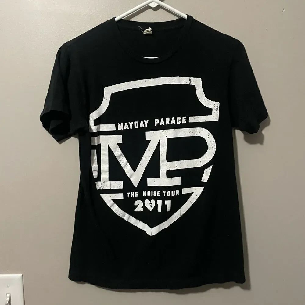 Mayday Parade 2011 The Noise Tour short sleeve t shirt